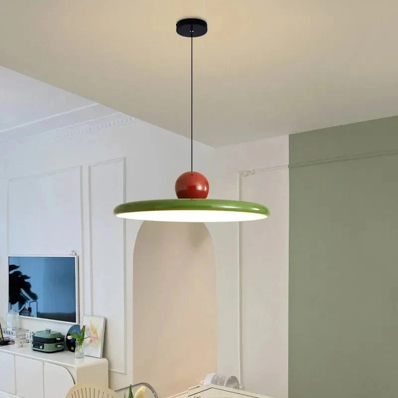 VividGlow | Moderne minimalistische hanglamp in kleurblok