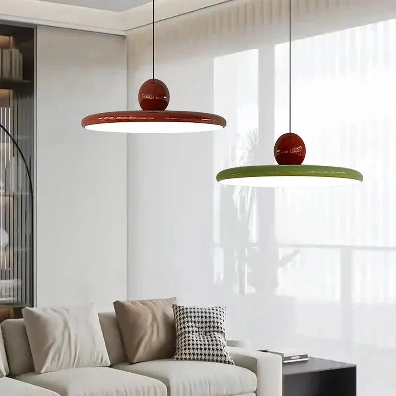 VividGlow | Moderne minimalistische hanglamp in kleurblok