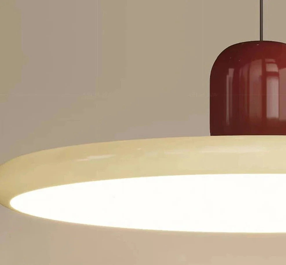 VividGlow | Moderne minimalistische hanglamp in kleurblok