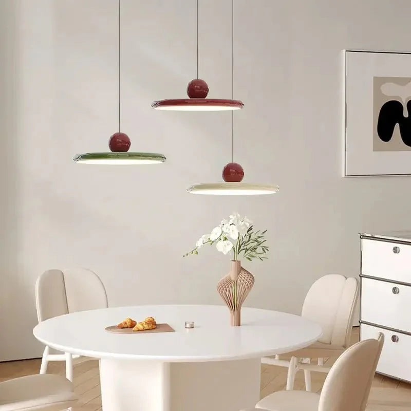 VividGlow | Moderne minimalistische hanglamp in kleurblok