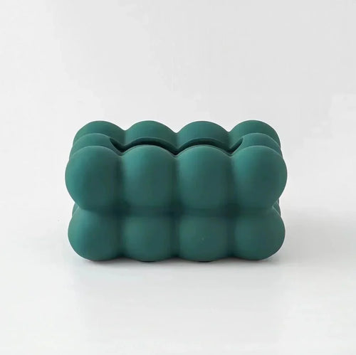 Bubbluxe | Elegant en levendige keramische bubble tissue doos