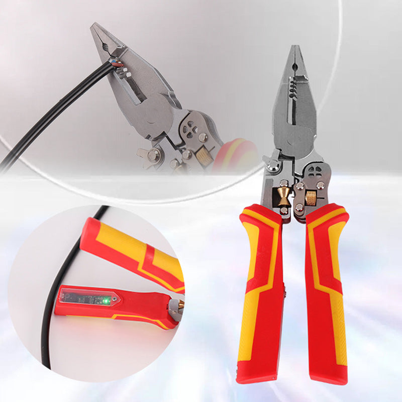 MultiStrip | 8-in-1 Draadstripper & Kabelknipper – Multifunctionele Krimptang