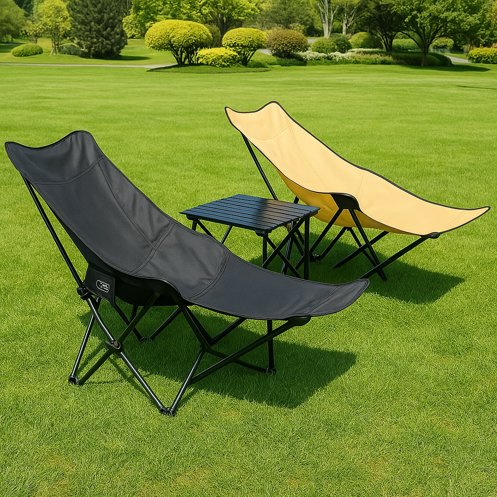 VistaLounger | Ligstoel voor buiten voor ontspanning op de camping, in de tuin en op het terras