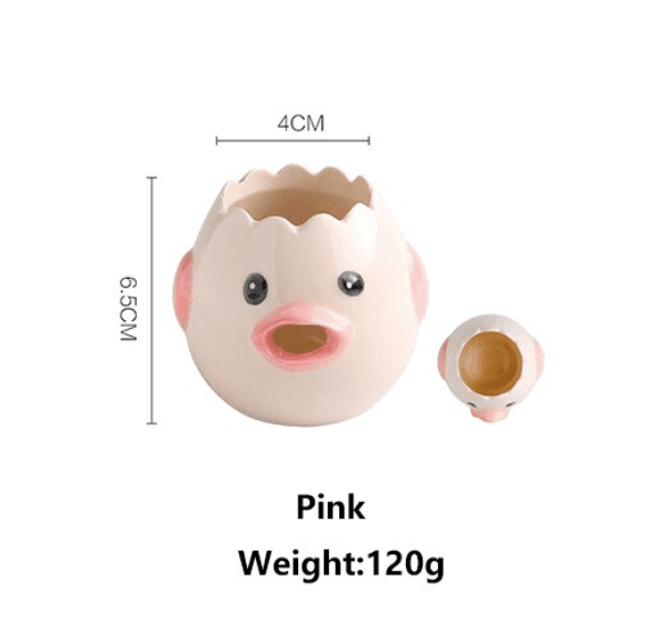 ChickSplit | Keramische eigeelscheider voor kip – Netjes eitenscheider, eenvoudige eigeelscheider