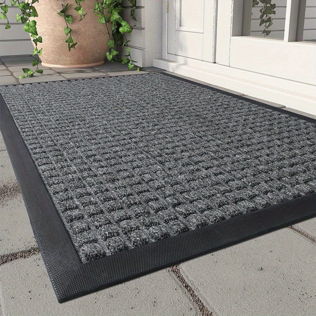 EasyMat | Antislip duurzame deurmat – waterbestendig, gemakkelijk schoon te maken voor binnen en buiten