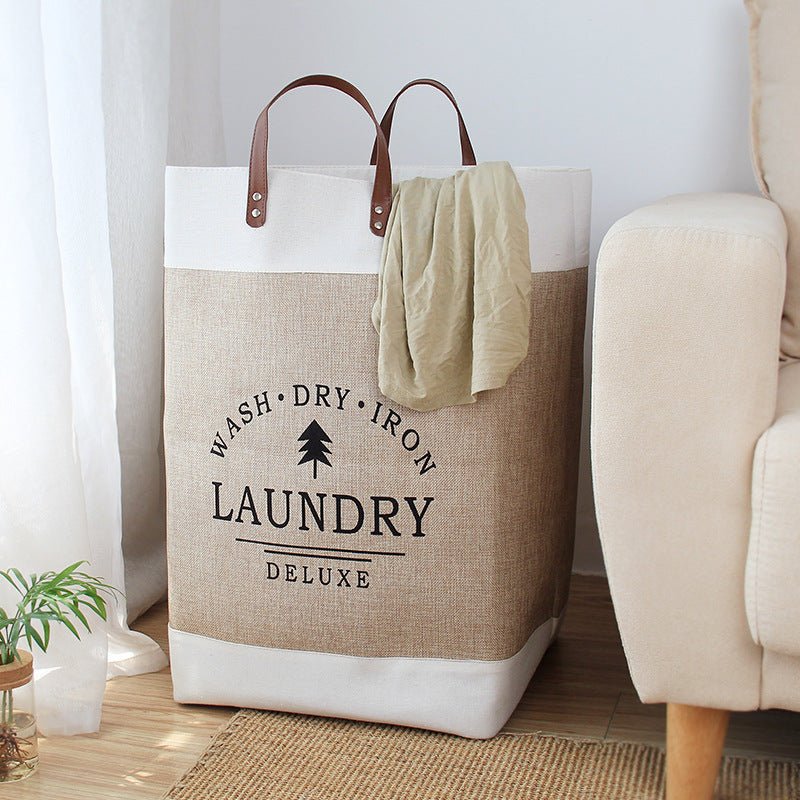 HushHamper | Opvouwbare wasmand met deksel - Opvouwbare wasmand met grote capaciteit