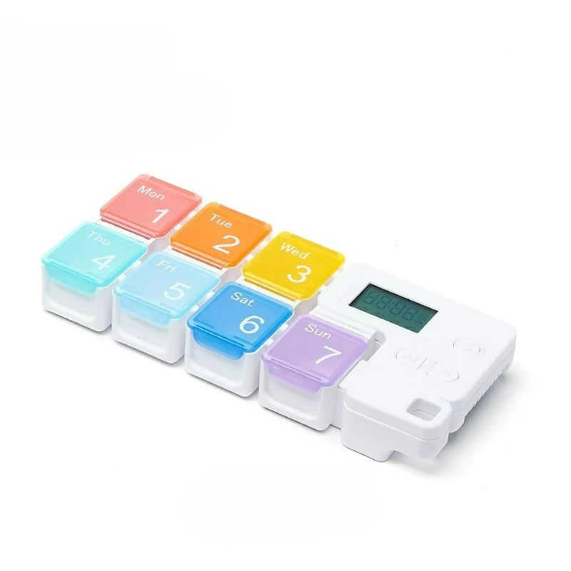 SmartDose | Slimme Elektronische Weekelijkse Pillendoos – 7-daagse Alarm Pillendoos