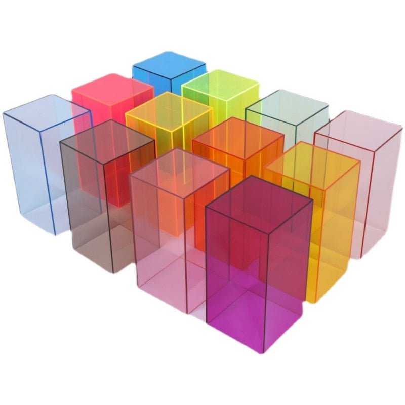 PrismCase | Kleurrijke Acryl Display Opbergdoos voor Collectibles & Accessoires