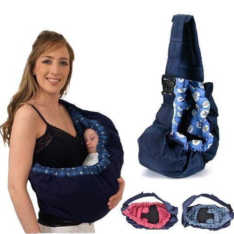 Cuddlio | Verstelbare draagdoek voor baby's – Nieuwgeboren comfort, borstvoedingsvriendelijk