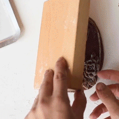 CarveCookie | Houtnerf koekjesvorm – Duurzame bakvorm