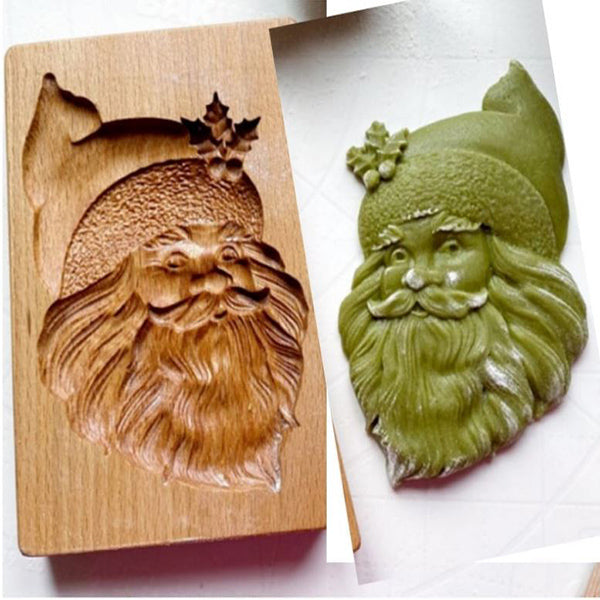 TimberBake | Koekjesvorm met houtmotief – Bakvorm, Vakantie- & DIY-koekjesdecoratiegereedschap