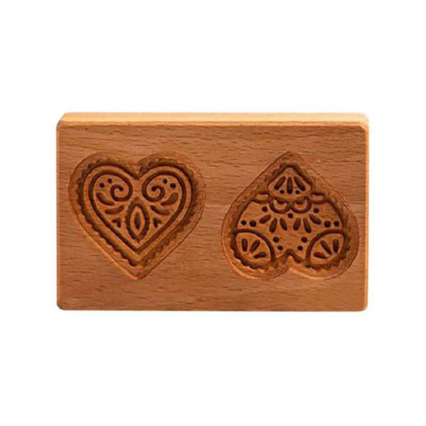 TimberBake | Koekjesvorm met houtmotief – Bakvorm, Vakantie- & DIY-koekjesdecoratiegereedschap