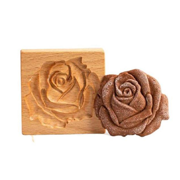 TimberBake | Koekjesvorm met houtmotief – Bakvorm, Vakantie- & DIY-koekjesdecoratiegereedschap