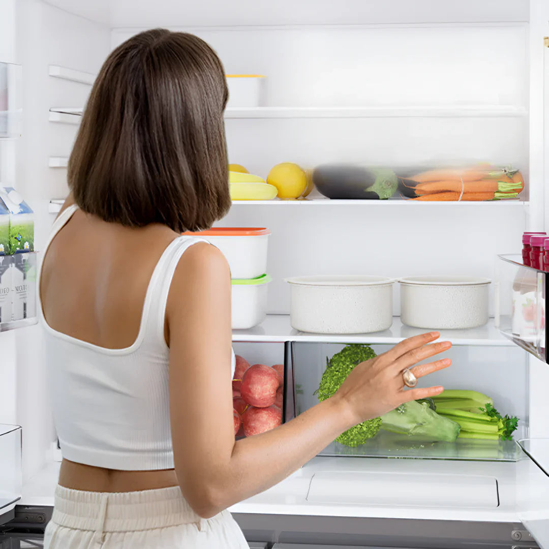 CookNex | 5-delige keramische pannenset met antiaanbaklaag en afneembare handgreep