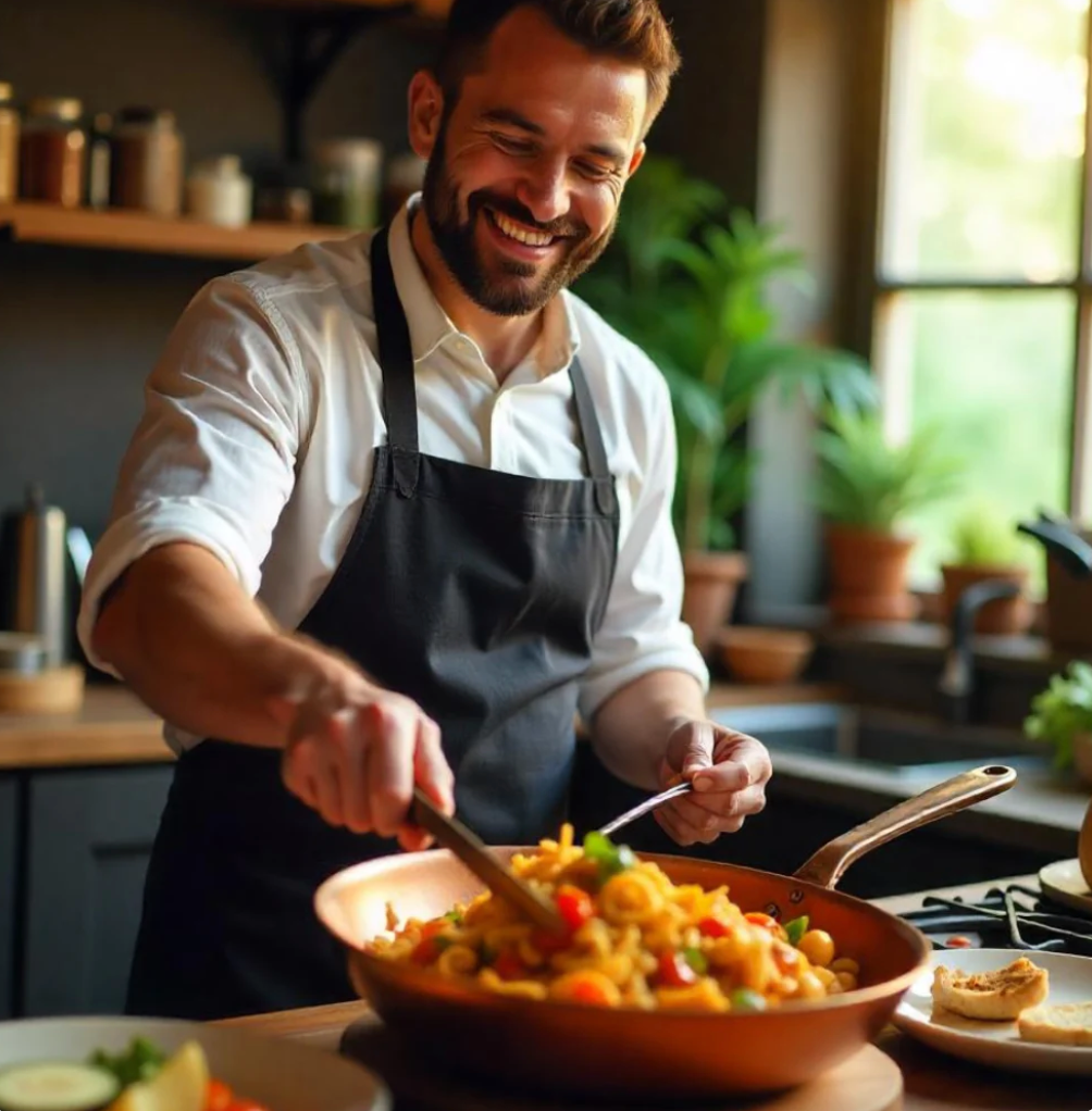 ChefLoom | Premium koperen kookpan – gelijkmatige warmteverdeling en precisiekoekenpan voor gastronomische maaltijden