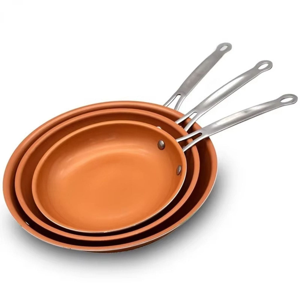 ChefLoom | Premium koperen kookpan – gelijkmatige warmteverdeling en precisiekoekenpan voor gastronomische maaltijden