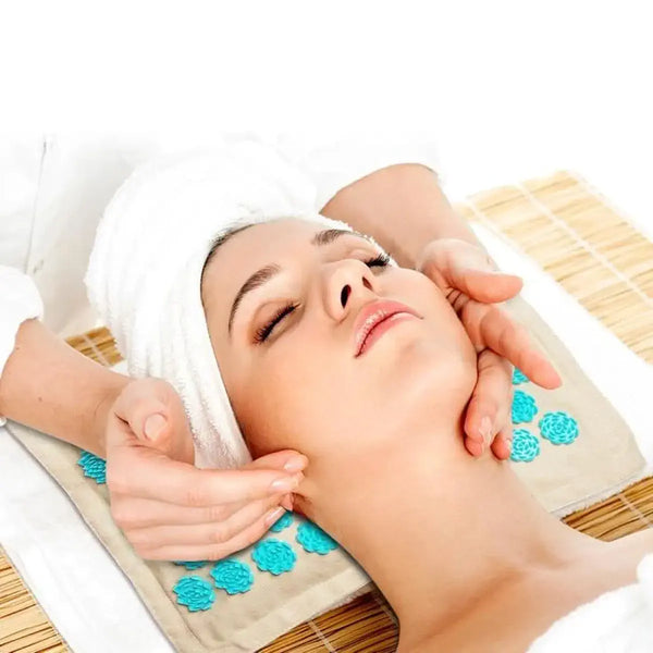 CocoZen | Linnen kokosvezel acupressuur yogamat - natuurlijke massagemat voor ontspanning