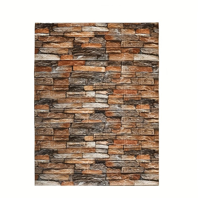Wallora | 3D-wandpaneel – Schokabsorberende, afwasbare en op maat gesneden decoratieve panelen voor stijlvolle wanden in huis