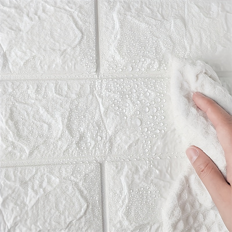 Wallora | 3D-wandpaneel – Schokabsorberende, afwasbare en op maat gesneden decoratieve panelen voor stijlvolle wanden in huis