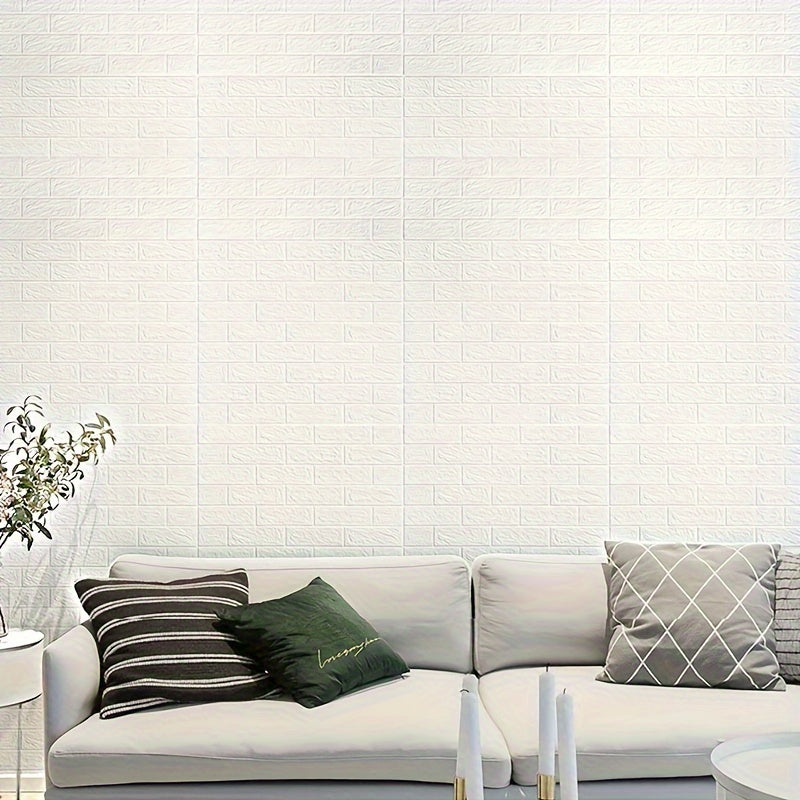 Wallora | 3D-wandpaneel – Schokabsorberende, afwasbare en op maat gesneden decoratieve panelen voor stijlvolle wanden in huis