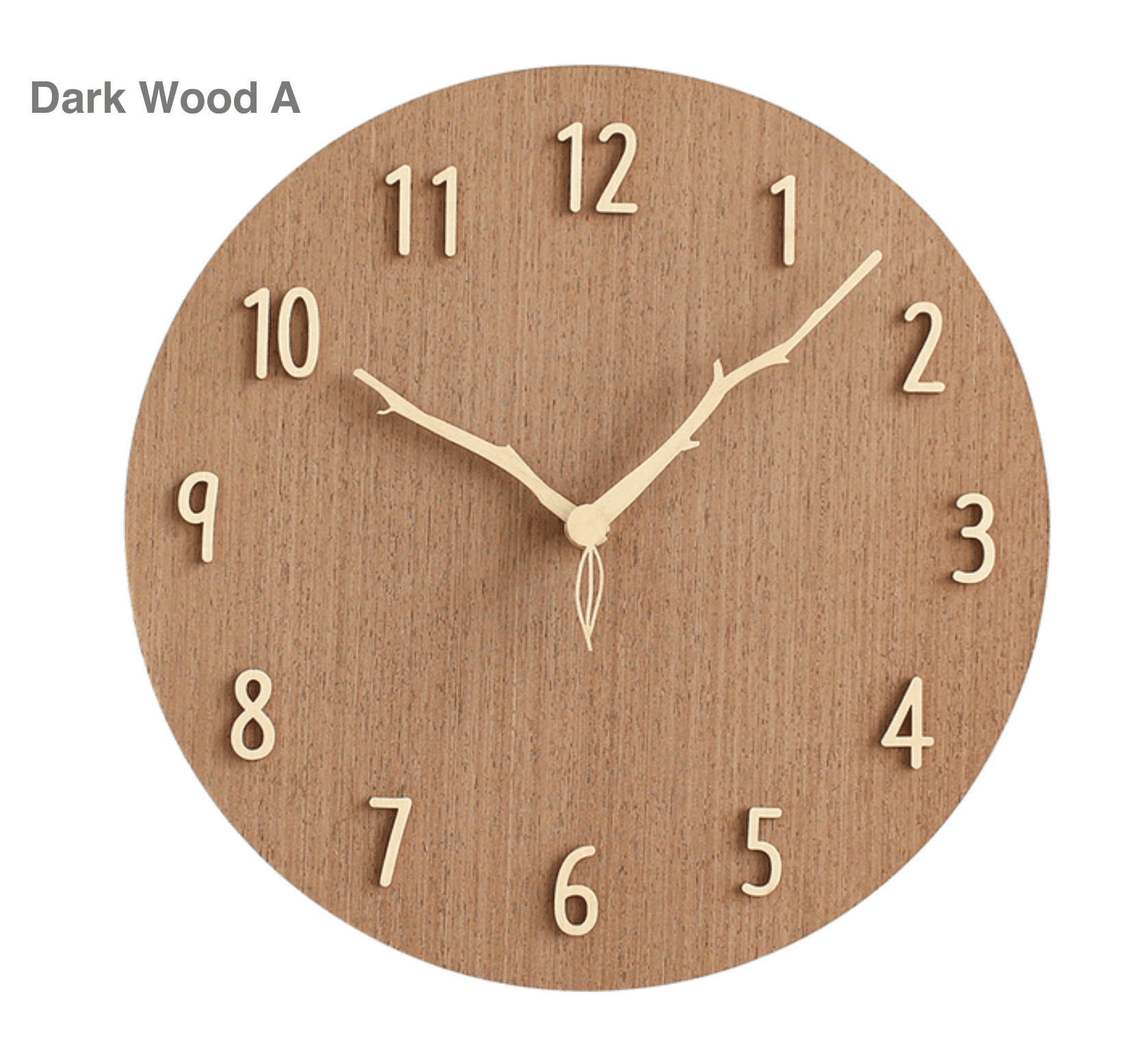 CraftClock | Elegante en creatieve houten wandklok