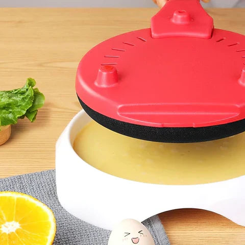 CrepeMaster | Elektrische crêpepan - antiaanbaklaag, gelijkmatige verwarming en gemakkelijke crêpemaker