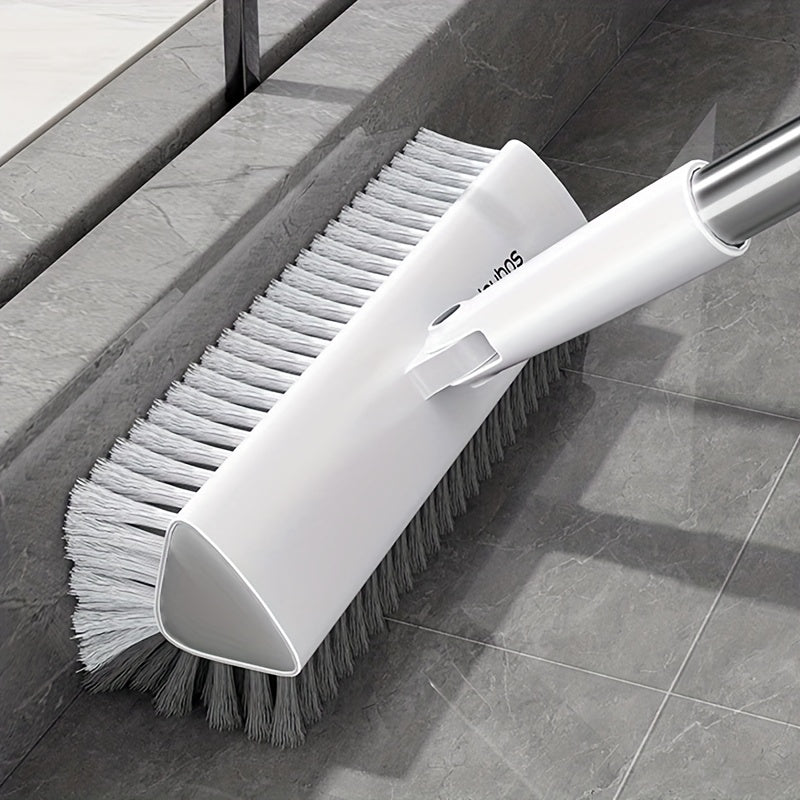 EdgeClean | Dubbelzijdige vloerschrobber met V-vormige kop – stijve borstelharen voor grondige reiniging
