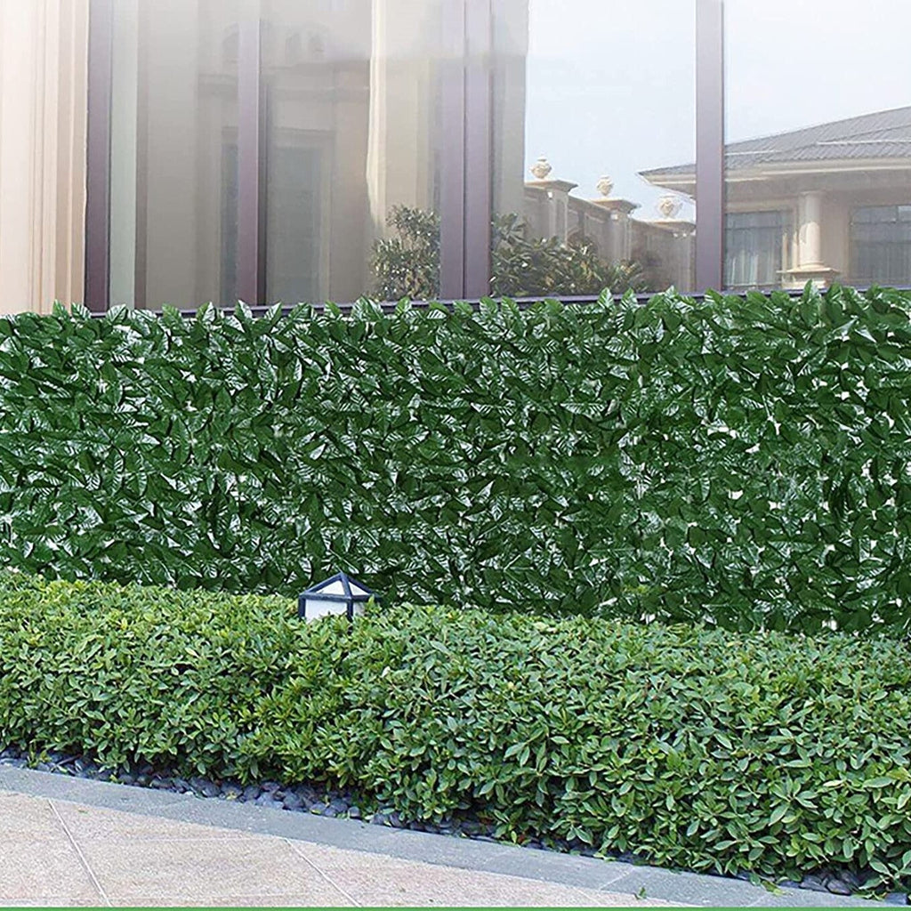 LeafBarrier | Kunstmatige privacy schuttingpanelen – kunstmatige klimopblad-scherm