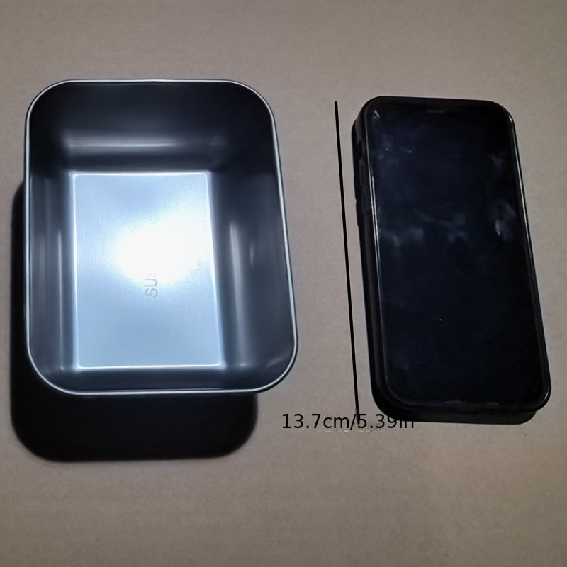 FoodVault | 7 stuks roestvrijstalen voedselbewaarbakjes, lekvrij, stapelbaar, flip-top deksels, BPA-vrij