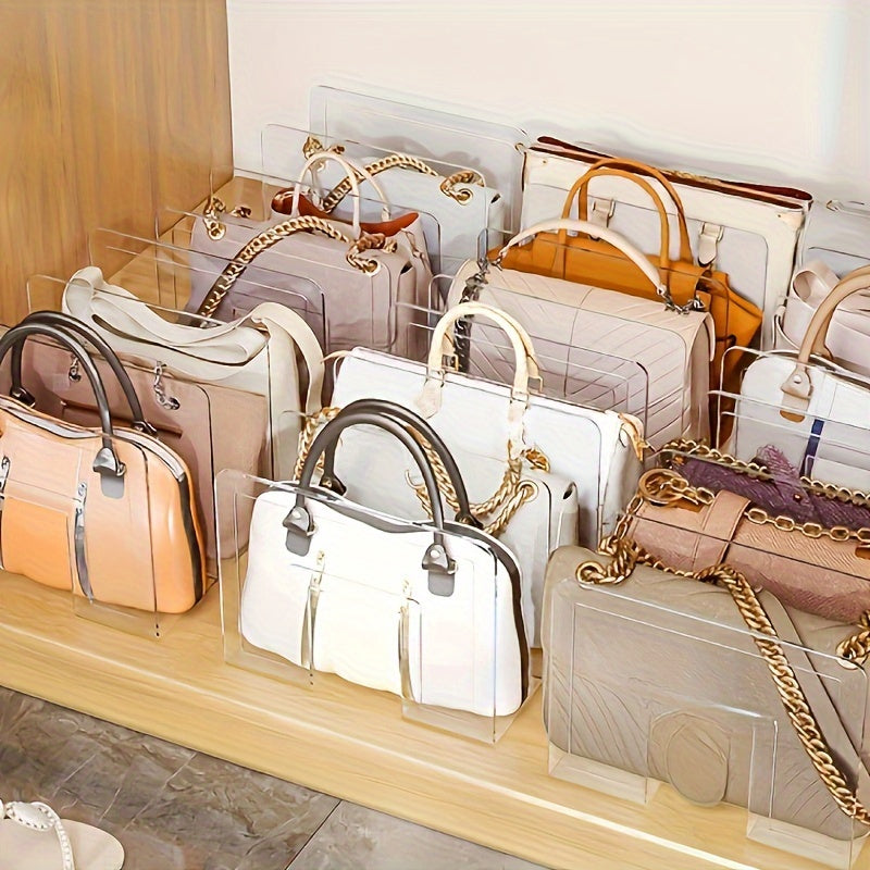 PurseVista | 2-pack doorzichtige acryl handtasorganizer voor opbergruimte in kasten en op planken