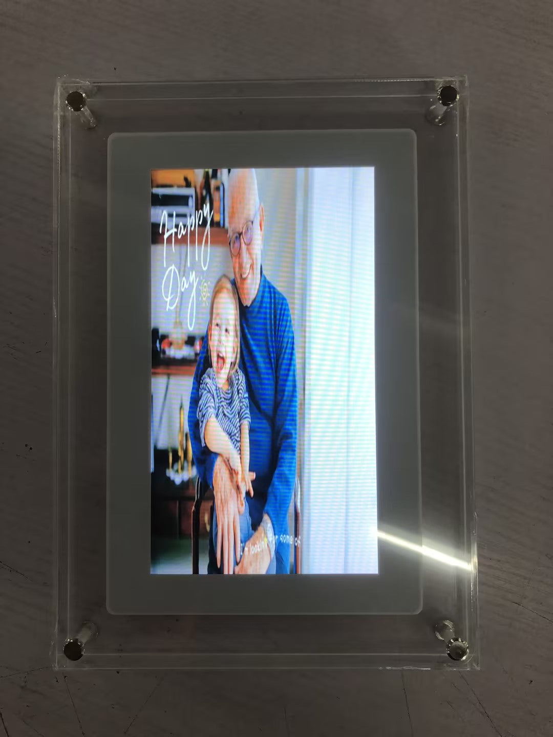 PixelFrame | Motion Video Acryl Weergave Frame - Digitaal Fotolijstje met Video Playback