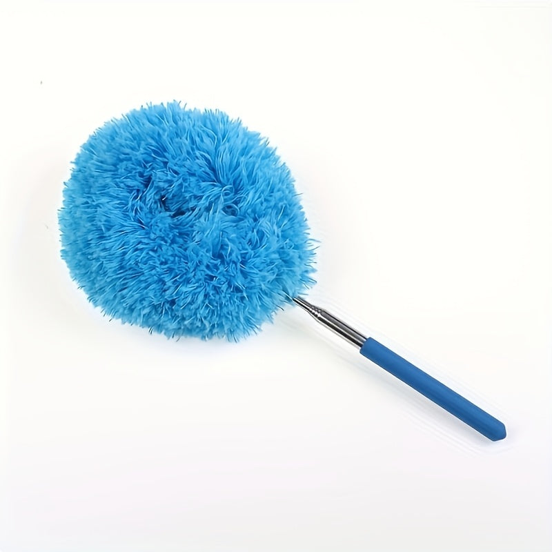 HighSweep | Intrekbare plafondventilator en stofdoek voor hoge plekken – Afneembare borstel en plumeau