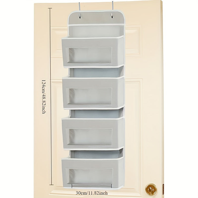 FoldTier | Hangende stoffen organizer – grote opbergzak voor kast, slaapkamer, badkamer