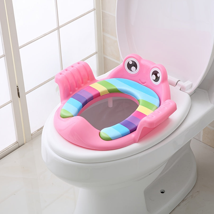LeapLoo | Kikker Potty Training Seat voor peuters - Schattige Draagbare Dekking voor de Toiletbril