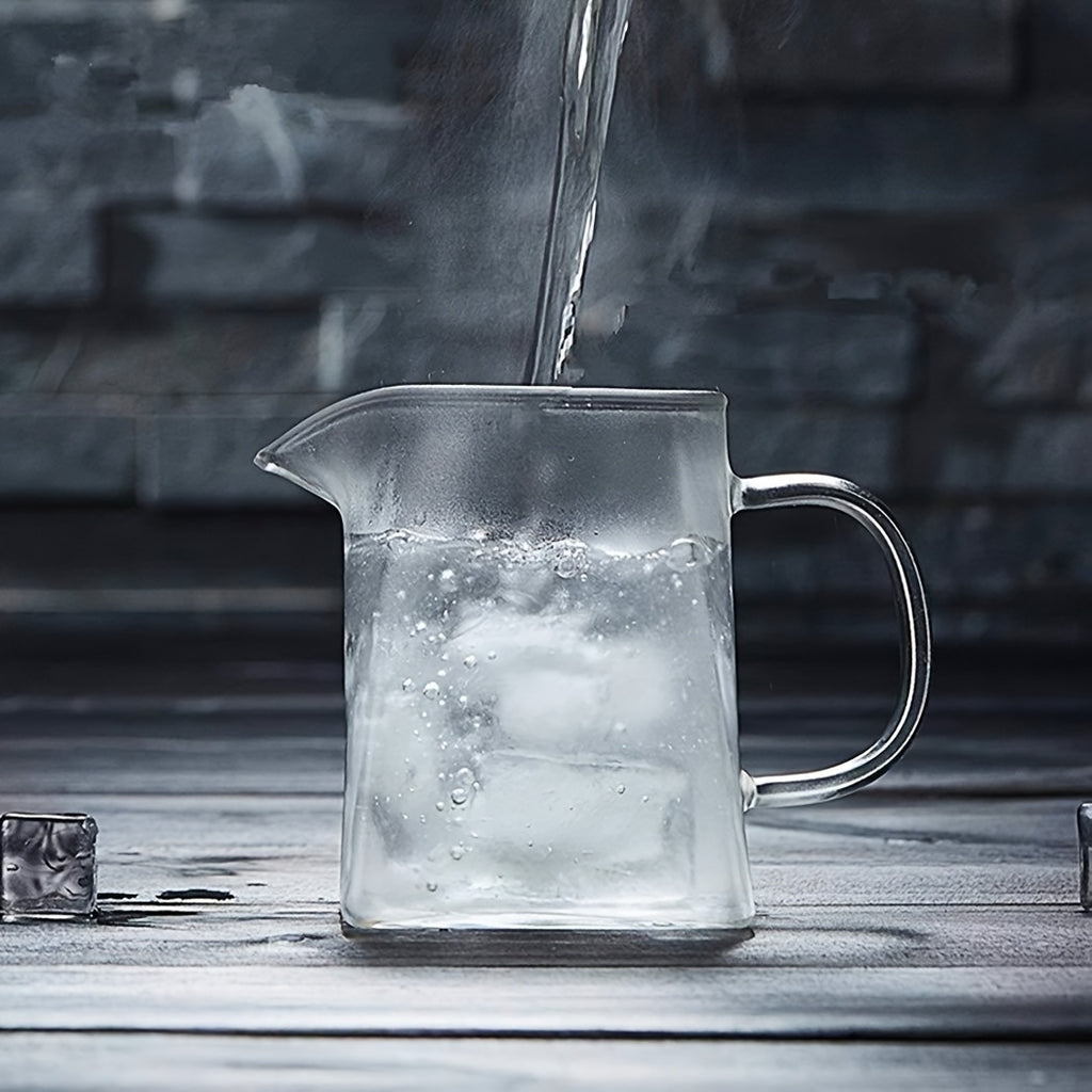 Infuso | Dikke hittebestendige glazen theepot met roestvrijstalen filter, kruiden- en bloementhee