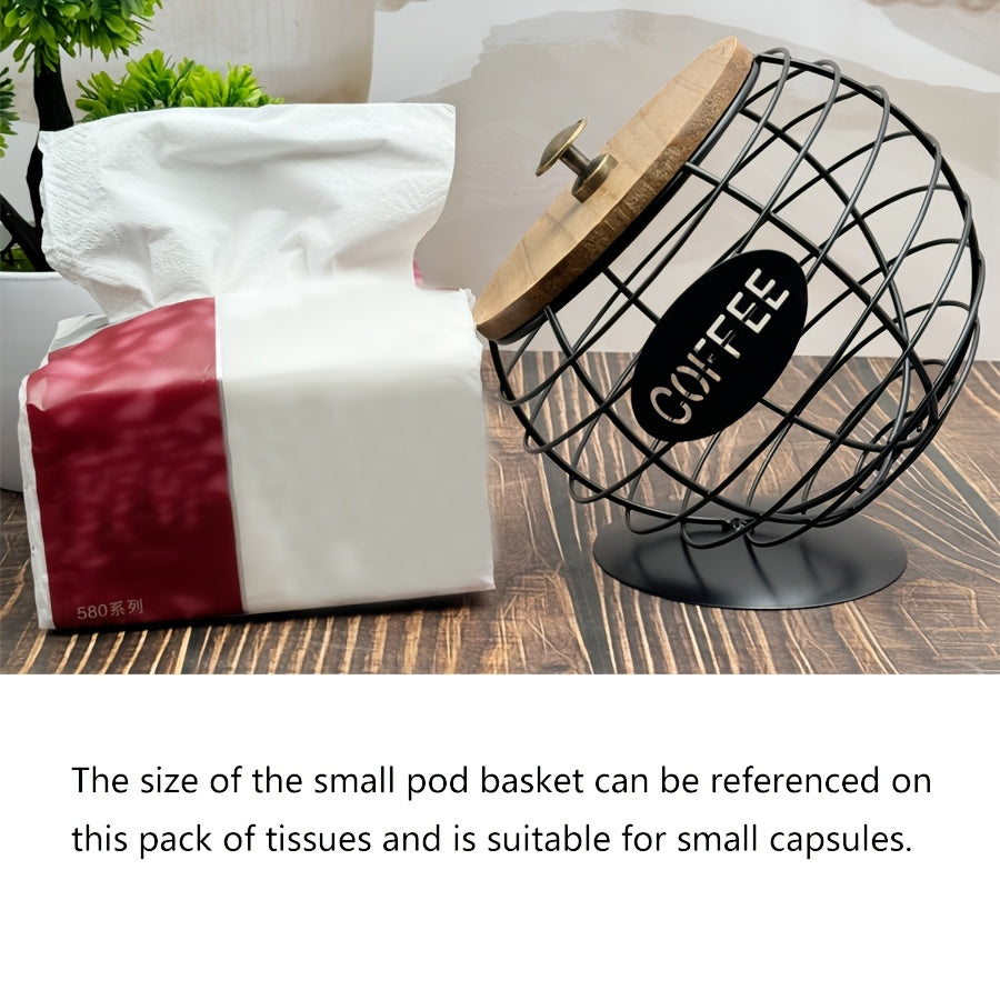 Vesca | Tilted Coffee Pod Caddy – Stylish Capsule Holder for Home Bar, Countertop, Espresso & Kitchen Organization