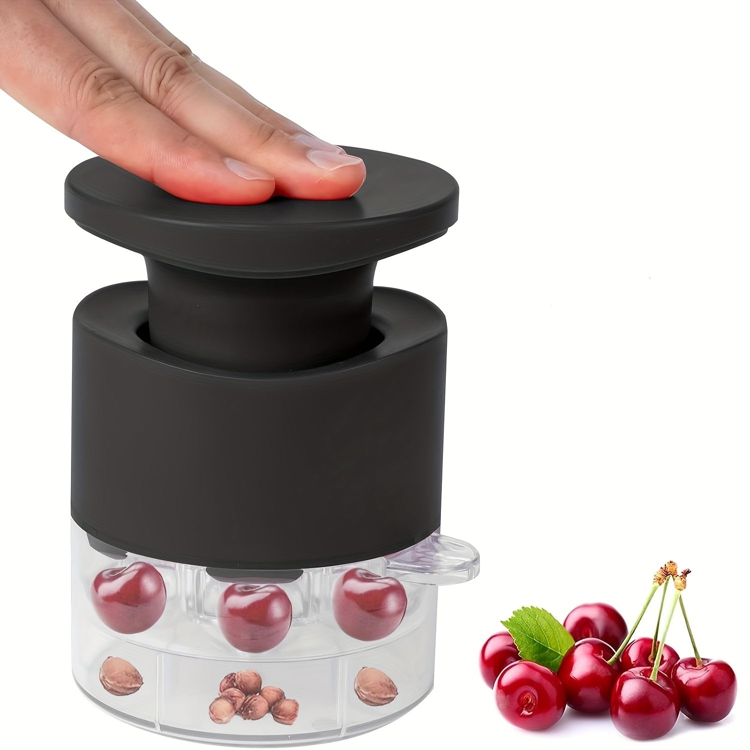 CoreMate | Eenvoudige kersen- en jujube-ontpitter – Fruitontpitter met 7 gaten