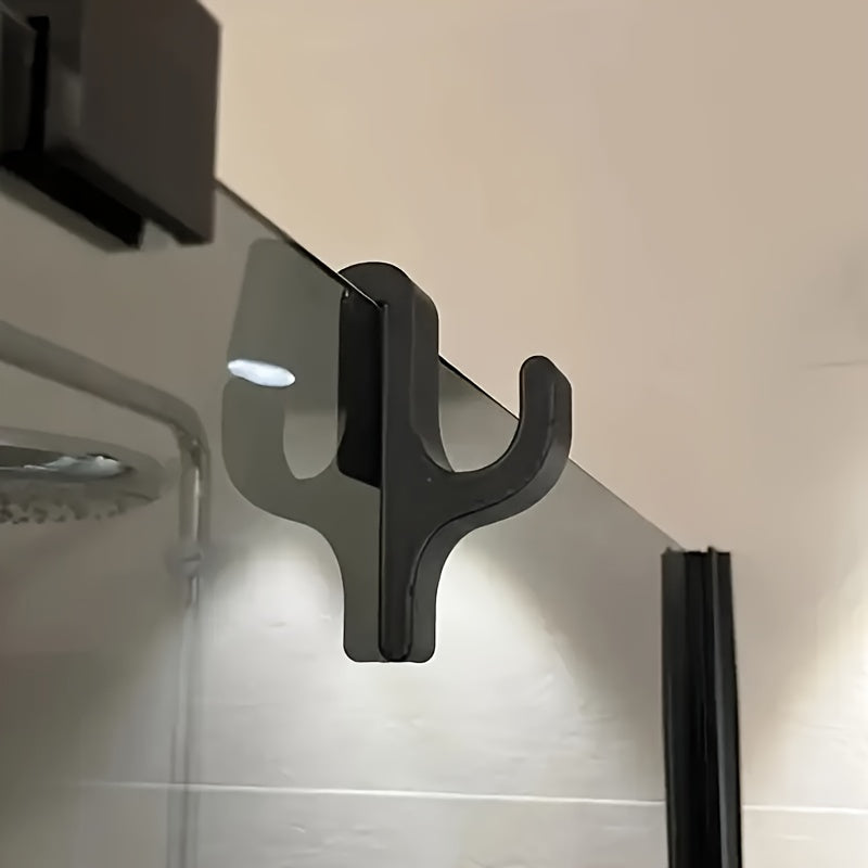 ShineHook | Premium 8 mm glazen douchedeurhaak – Stevige handdoek- en kledinghanger voor de badkamer
