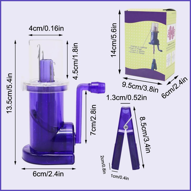 Cordify | Automatische koordmaker – doe-het-zelf-gereedschap voor breien en vlechten