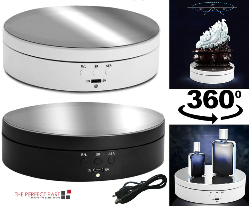 AuraTurn | 360° elektrisch gemotoriseerde draaibare displaystandaard – draaitafelhouder