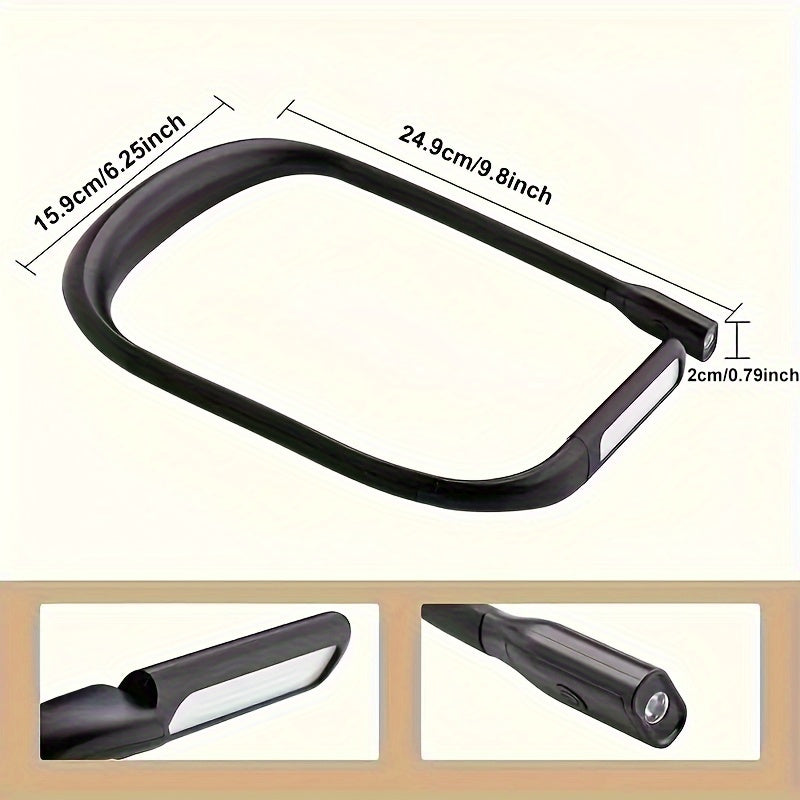 NeckRay | Oplaadbare nekleeslamp – handsfree boeklamp, oogvriendelijke LED,