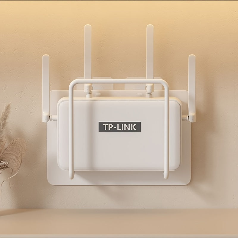 RouterShelf | Wandplank voor Router zonder Boren, Houder voor WiFi-router en Settopbox