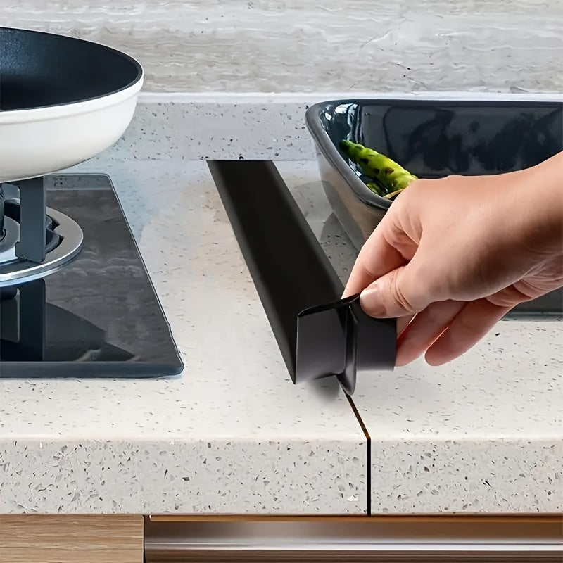 SplatStop | Siliconen spatbescherming & afdekplaat voor aanrecht - keuken afdichtstrip beschermer