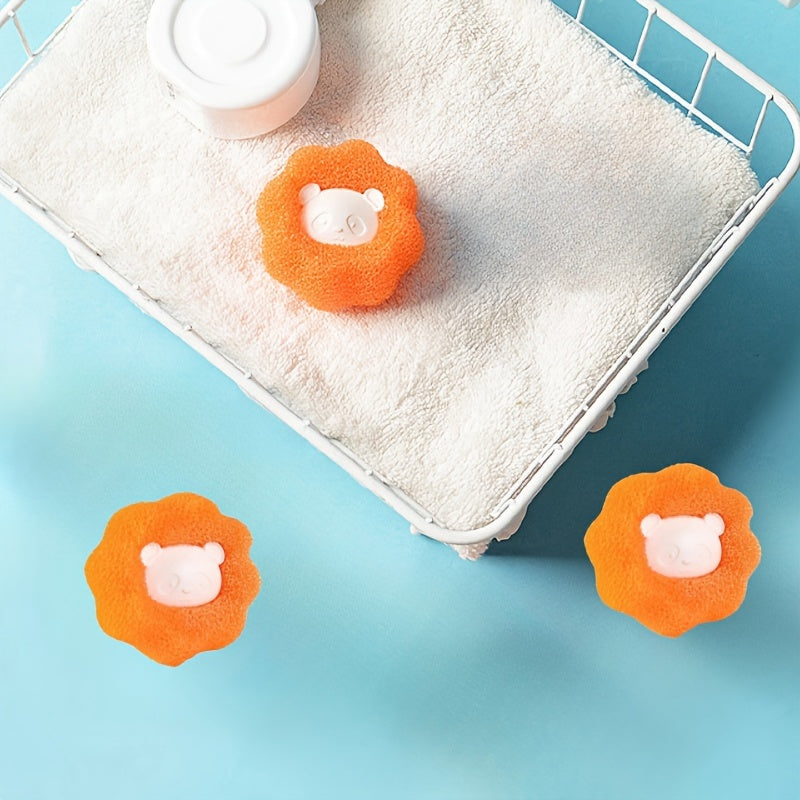 FluffBalls | Wasmachine Schoonmaakballen - 3/5 stuks, haar- en vlekverwijdering, herbruikbare wasballen voor kleverig vuil