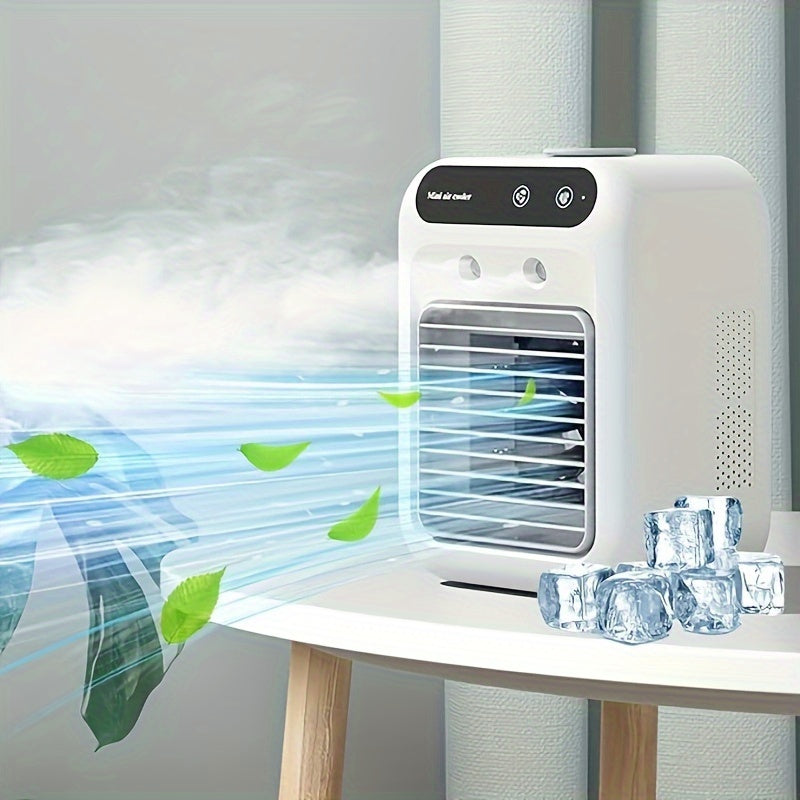 ChillAir | USB mini-airconditioningventilator - Draagbare Koude Ventilator & Nevelkoeling