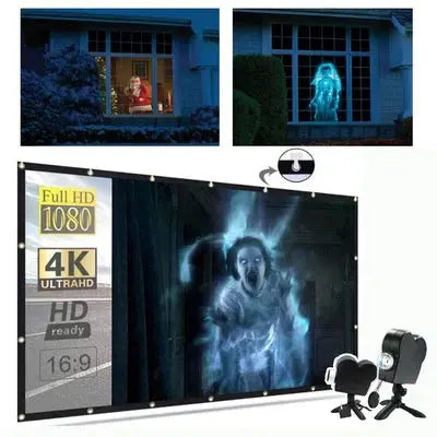 HoloSpook | Halloween holografische projectie - 3D-spoken, griezelige animaties, decoratie