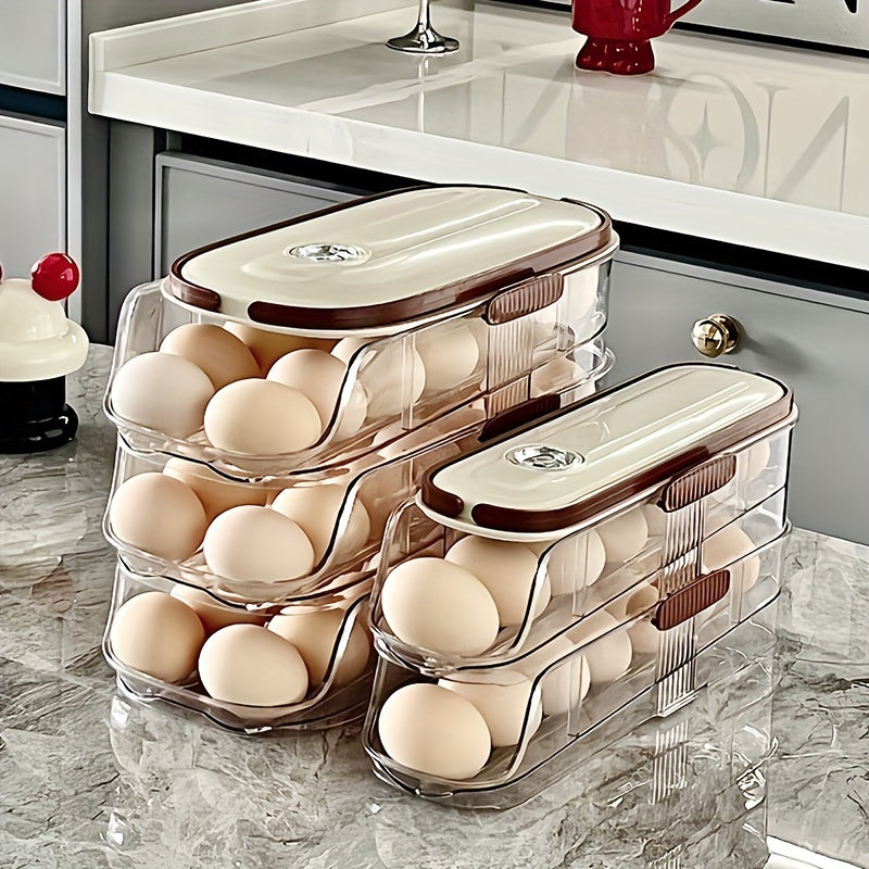 EggCascade | Automatische eierdispenser met meerdere lagen - grote capaciteit