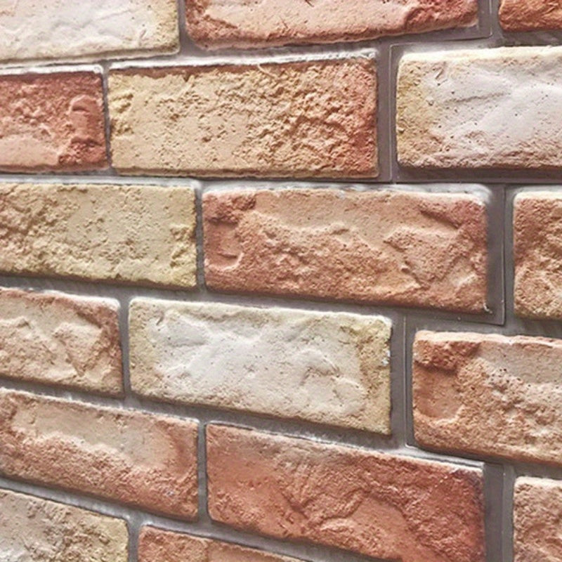 3DBrix | Zelfklevende 3D-bakstenen wandpanelen – waterdicht, decoratieve accentmuren