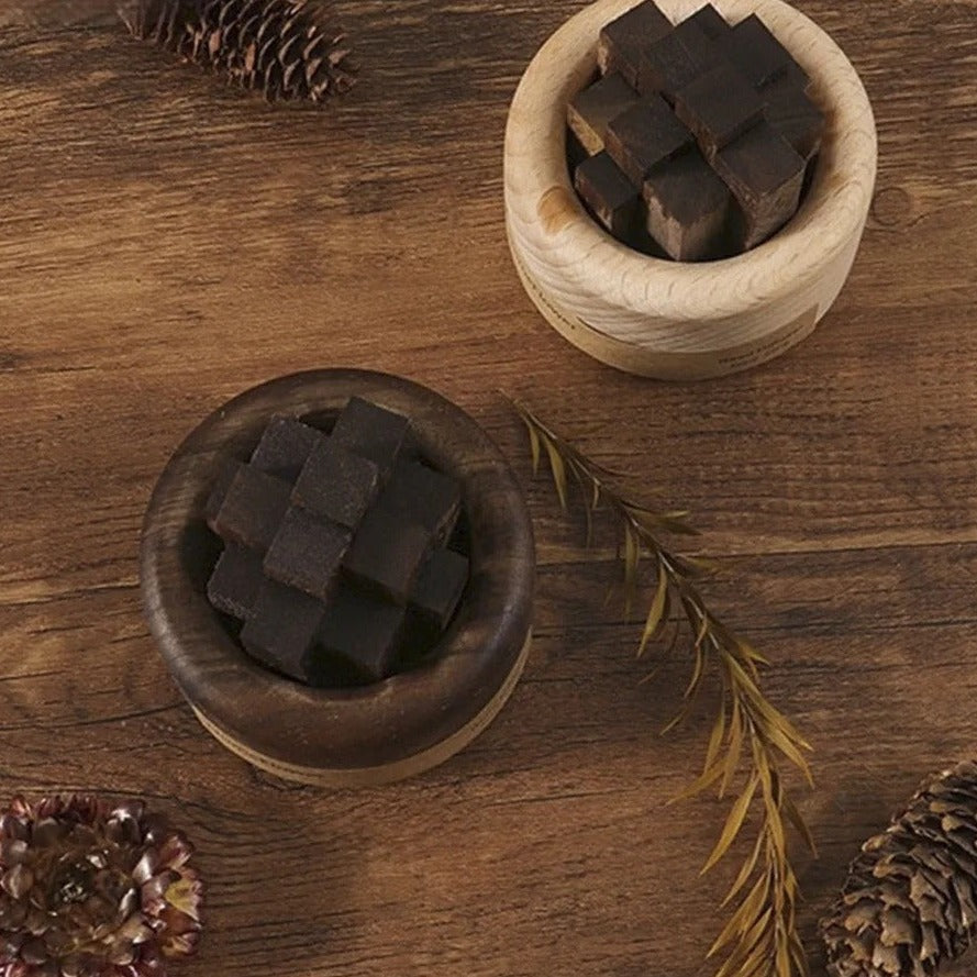 AromaWood | Houten Aromatherapie Diffuser - Natuurlijke Essentiële Olie Passieve Diffuser voor Slaap, Thuis, Auto, Spa