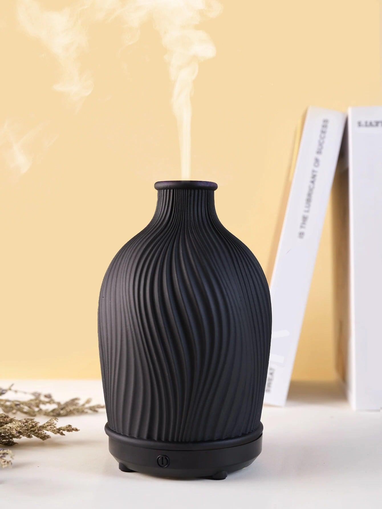 VasoMist | Vaasvormige luchtbevochtiger met aromatherapiefunctie - USB-aangedreven luchtbevochtiger voor thuis en op kantoor